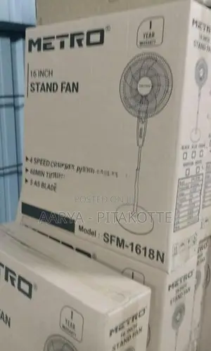 Metro Stand Fan 16"