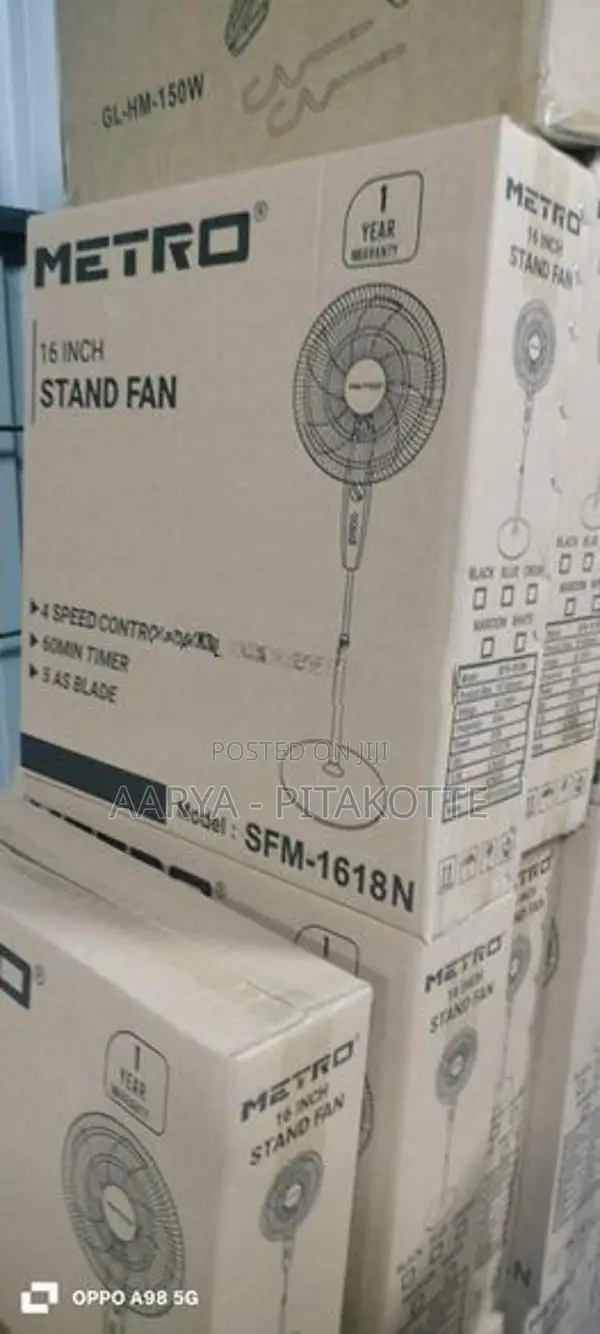 Metro Stand Fan 16"