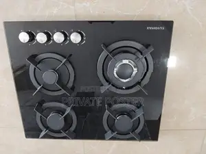 EUROMAX Tempered Glass 4BURNER Gas Cooker Hob