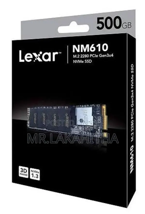 NVME SSD LEXAR NM610 500GB