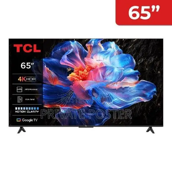 TCL 65"4K UHD Google TV - TCL65P6K