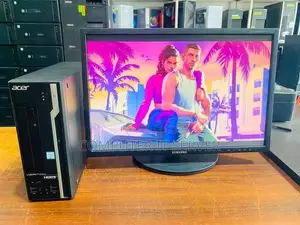 i3 6TH GEN PC With 22 Wide LED Monitors