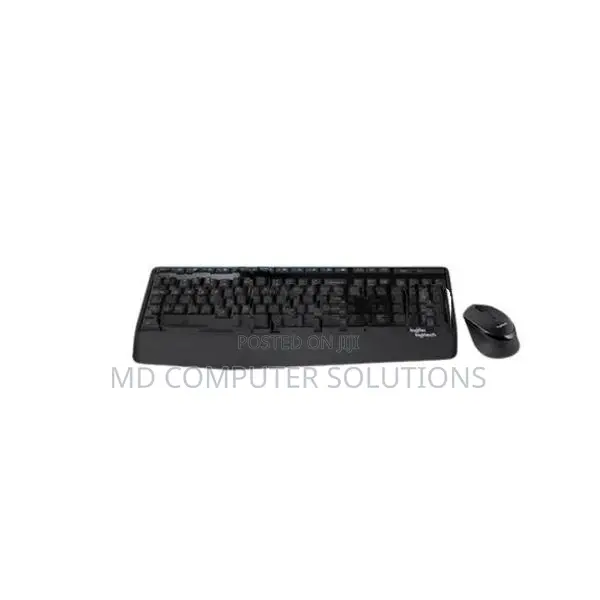 Logitech MK345 Comfort Wireless Keyboard with Mouse Combo Pack