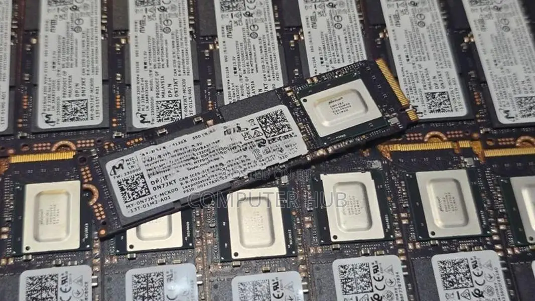 Micron 2300 512GB NVME M.2 2280 PCIe GEN3 x4 SSD