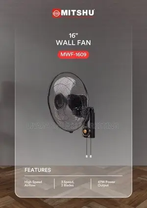 Mitshu wall Fan