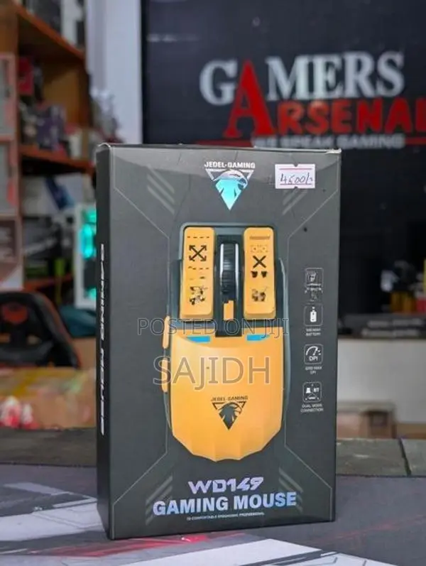 BUGET GAMING MOUSE WITH 6 MONTHS WARRANTY
