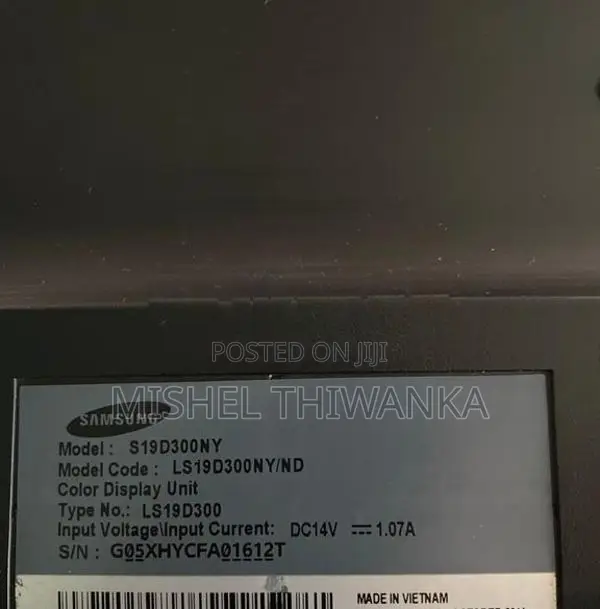 Samsung 19" LED Monitor