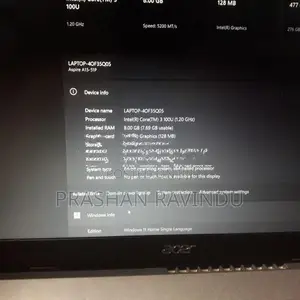 Acer Aspire A15-51P 14th Gen Intel Core 3 8GB RAM 512GB SSD
