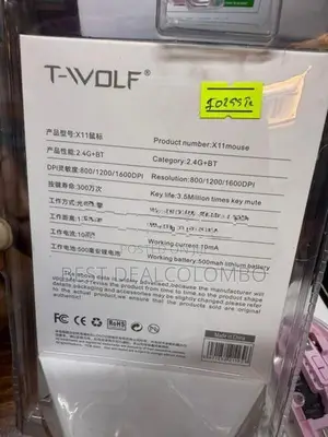 Twolf 2.4GH with Bluetooth wireless mouse