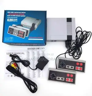 Retro Video Game Console with 620 Built-in Classic Games 2 Controllers