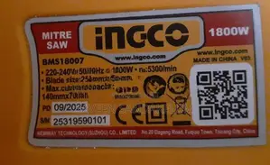 INGCO Aluminum Cutting Machine – Only 1 Month Used