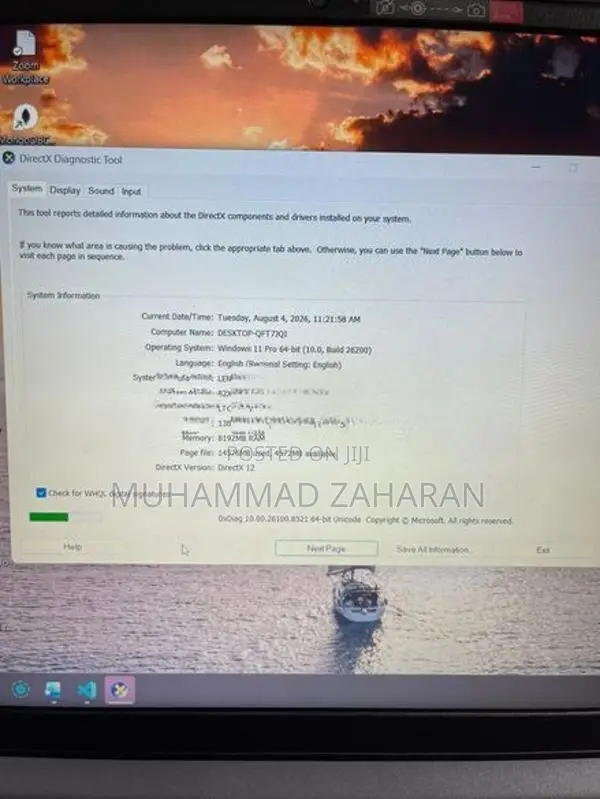 Lenovo IdeaPad Slim 3 15IRU8 13th Gen 8gb 512SSD