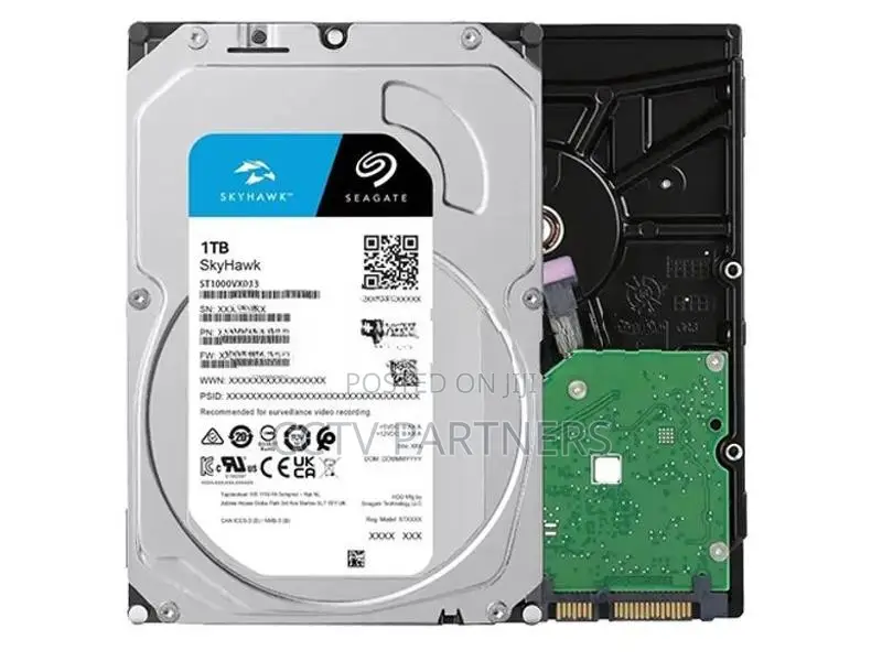 Seagate Skyhawk HDD 1TB surveillance Hard Drive for cctv camera, NVRs