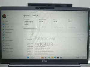 Dell i7 8th Gen Laptop