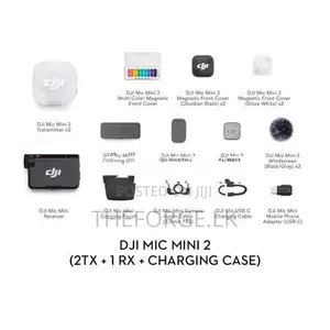 DJI Mic Mini 2 (Full set) | Brand new
