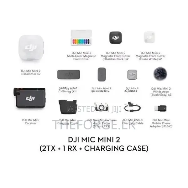 DJI Mic Mini 2 (Full set) | Brand new