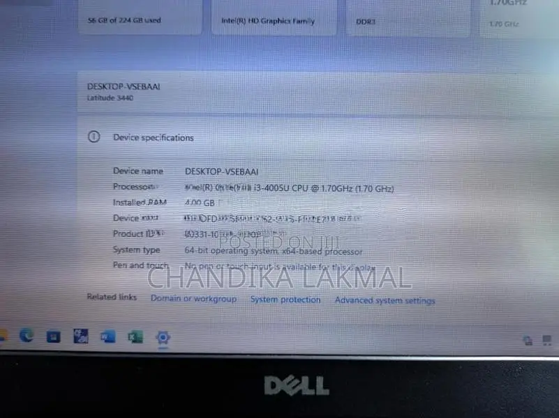 Dell Latitude 3440 i3 4th Gen Laptop