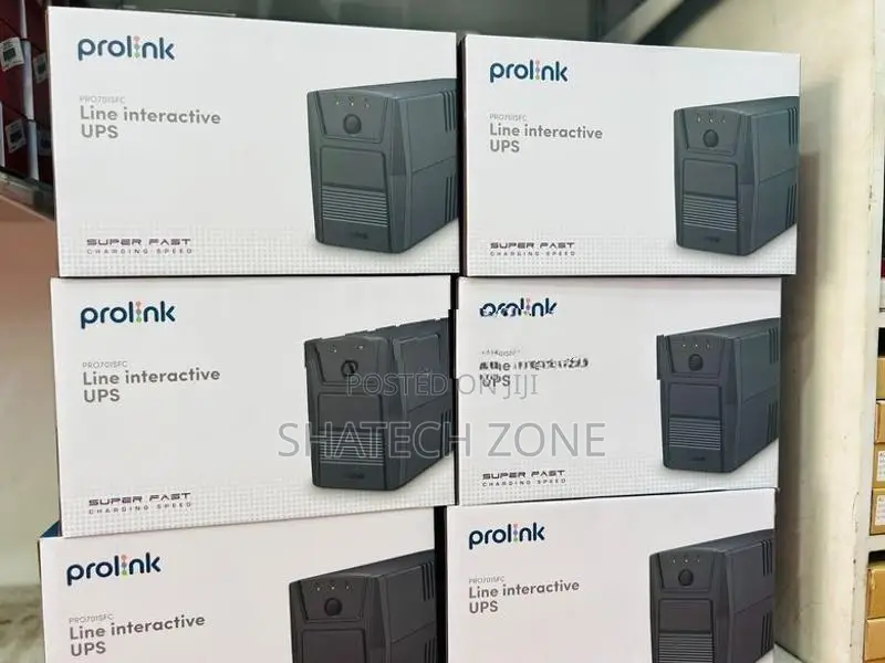 UPS 650V Prolink (New) Boost and buck AVR for voltage stabilization
