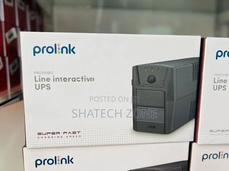 UPS 650V Prolink (New) Boost and buck AVR for voltage stabilization
