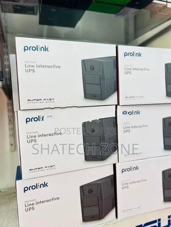 UPS 650V Prolink (New) Boost and buck AVR for voltage stabilization