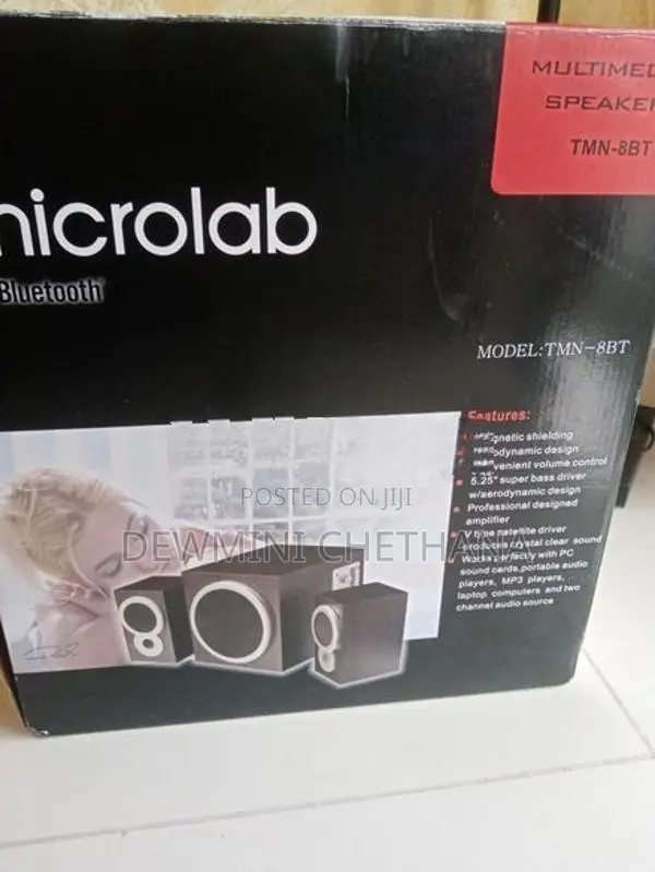 Microlab TMN8 BT 2.1 Bluetooth Wooden Multimedia Speaker