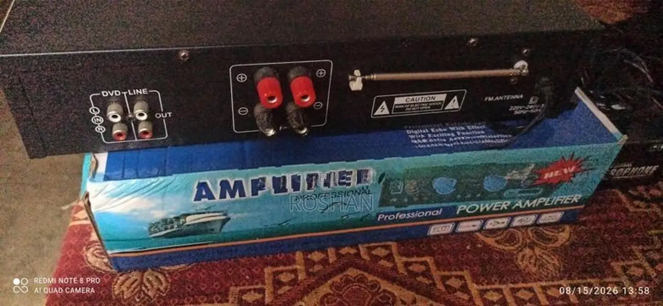 Amplifier With mic