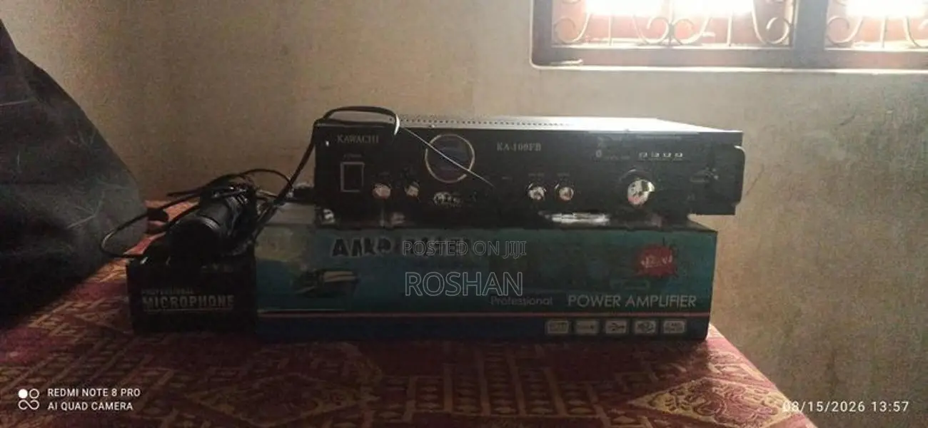 Amplifier With mic