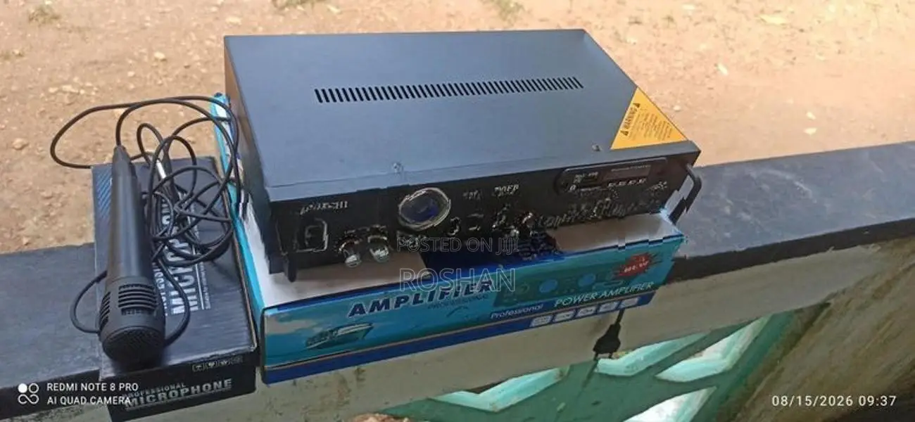 Amplifier With mic