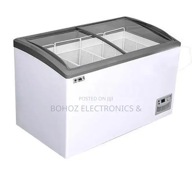 Ignis 400L Display Chest Freezer Glass IGN-400DF Inverter Technology