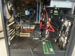 ASUS gaming Casing with Parts