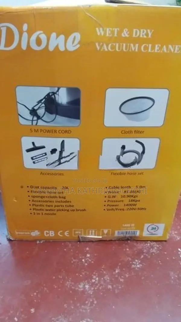 Dione - DVC-6273 Wet with Dry Vacuum Cleaner