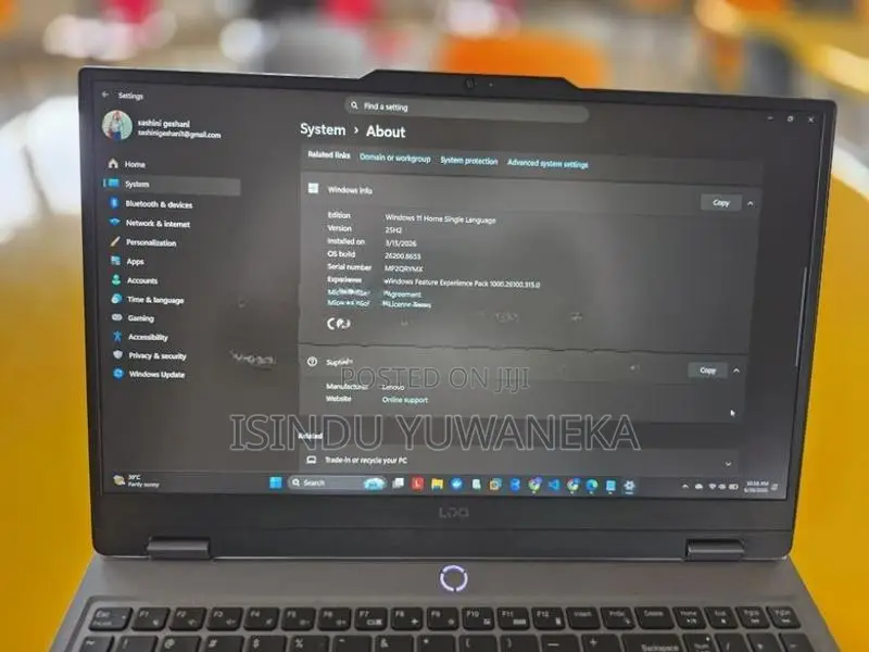 Lenovo LOQ Gaming Laptop – Like Brand New RTX 3050 6GB 16GB RAM