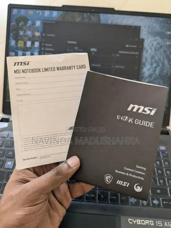 MSI CYBORG laptop