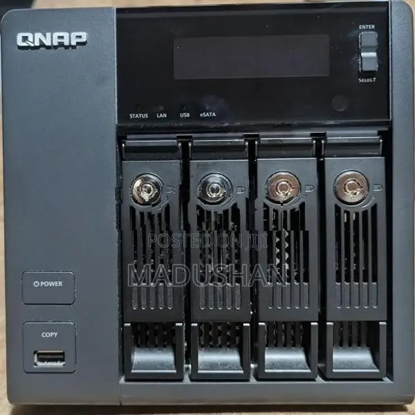 4-Bay Network Attached Storage (NAS) Server