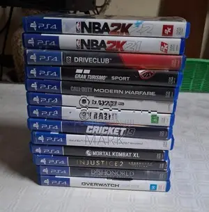 PS4 Game CD collection
