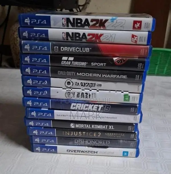 PS4 Game CD collection