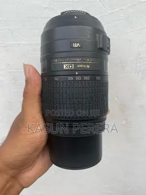 Nikon 55-300mm f4.5-5.6 VR lens.