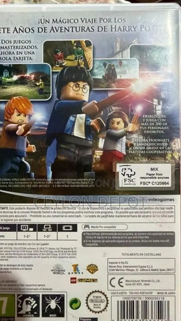 Nintendo Harry Potter Game