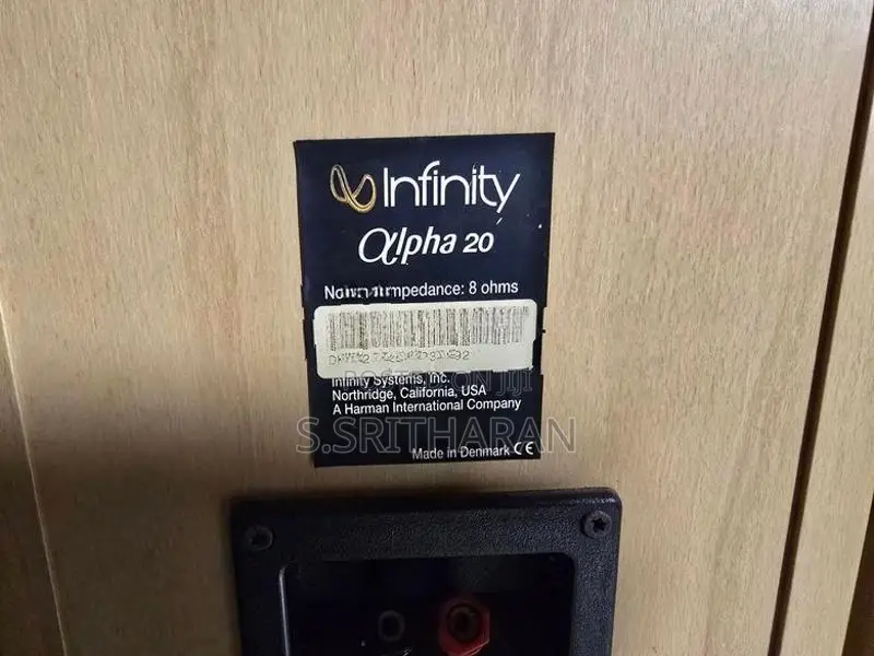 Infinity Alpha Speaker 8 Ohms