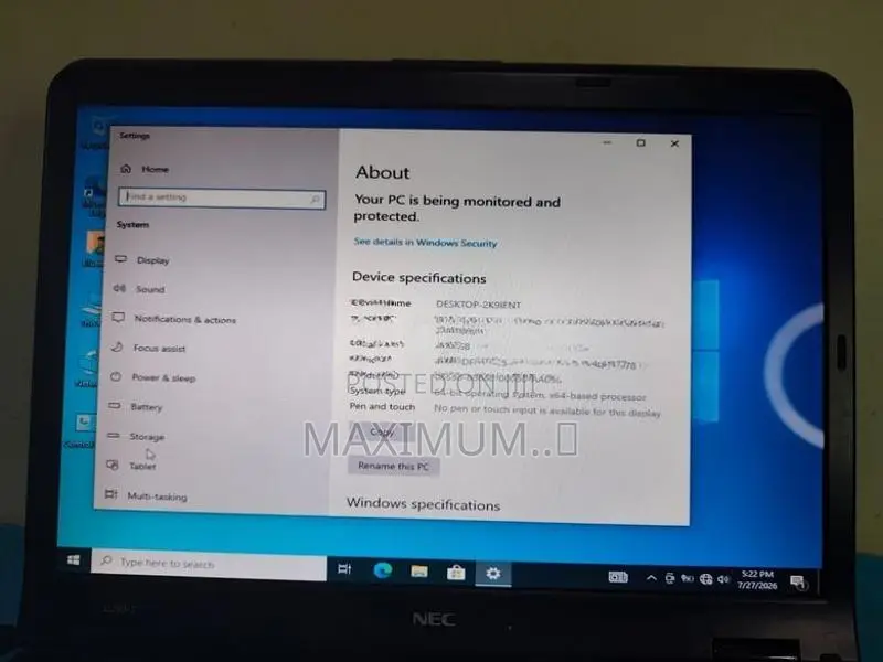 Nec Laptop