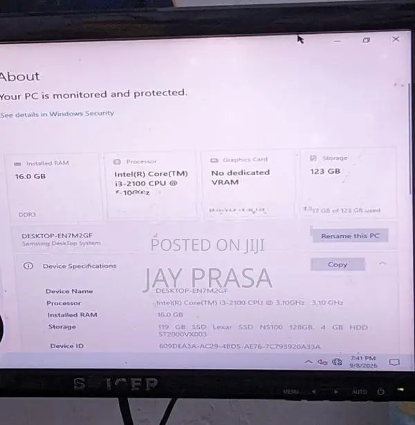 i3 Desktop PC