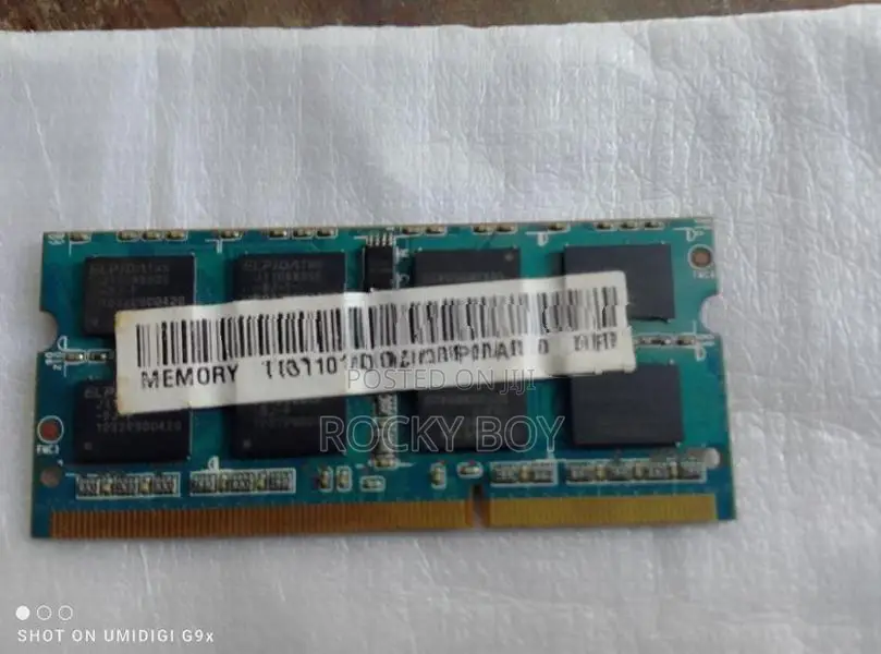 DDR 3 3PC 2GB LAPTOP RAM STICK RAMAXEL BRANDED