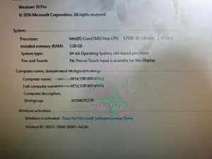 Core 2 Due Desktop PC