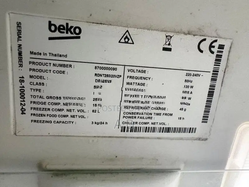 250L Smart Inverter Beko Refrigerator