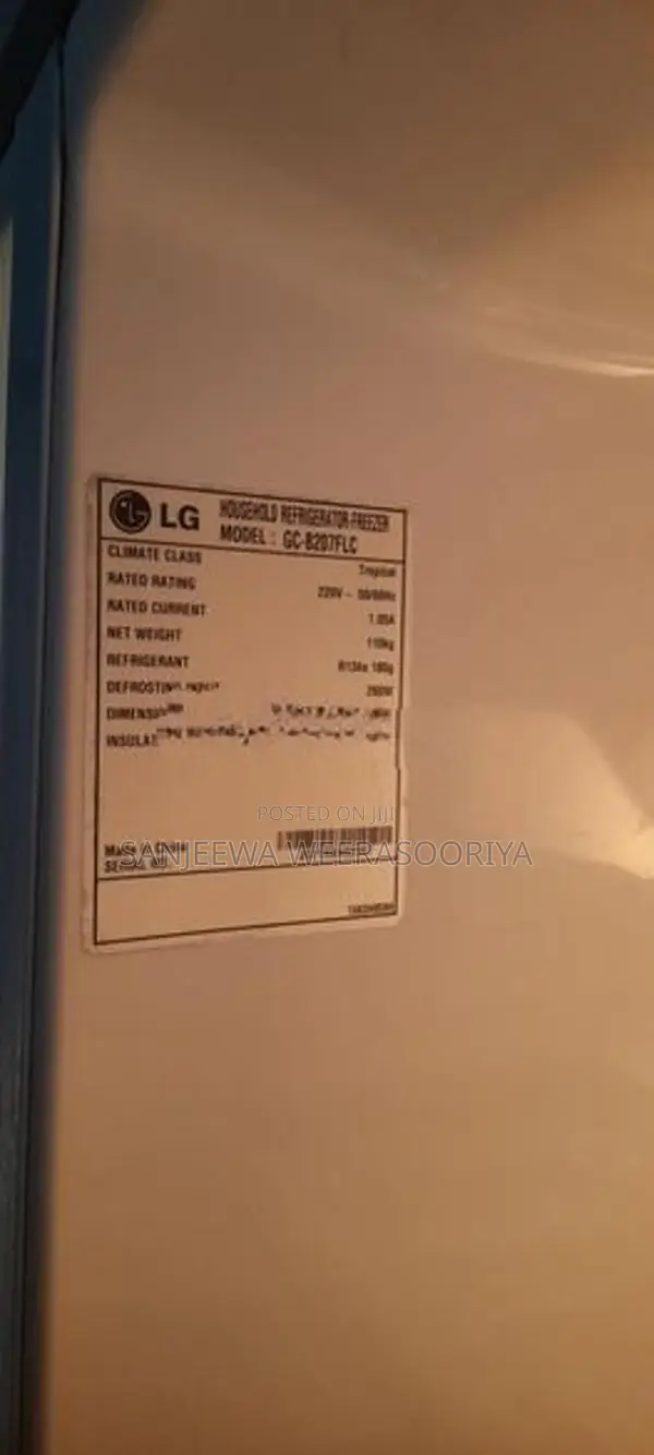 LG Double Door Refrigerator (Used)