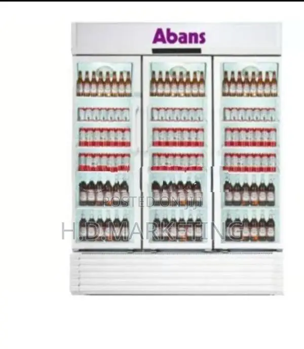 Abans 1100L Bottle Cooler -White