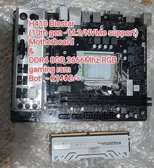 H410 10th gen motherboard combo