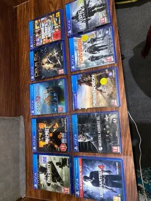 PS4 Games Collection – 10 GTA V, God of War with More