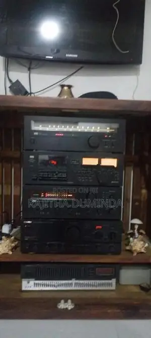 SUNSUI amplifier tuner with cassette player