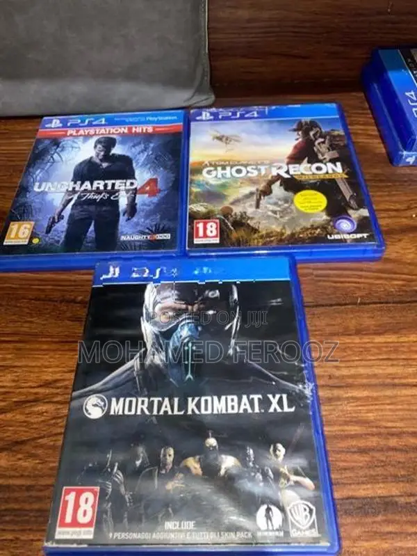 PS4 Games Collection – 10 GTA V, God of War with More